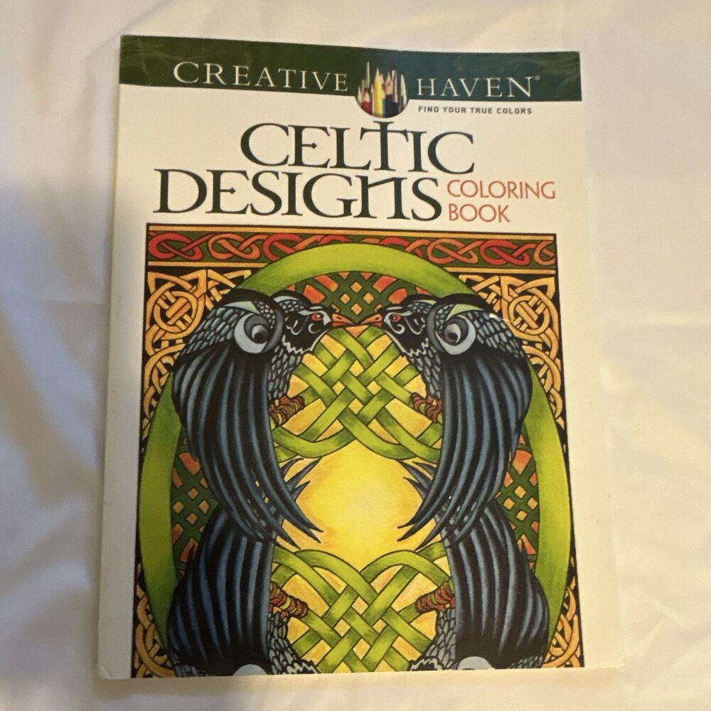 Creative Haven Celtic Designs Coloring Book Carol Schmidt PB 2015 Perforated